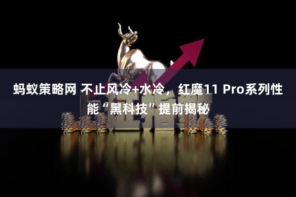 蚂蚁策略网 不止风冷+水冷，红魔11 Pro系列性能“黑科技”提前揭秘